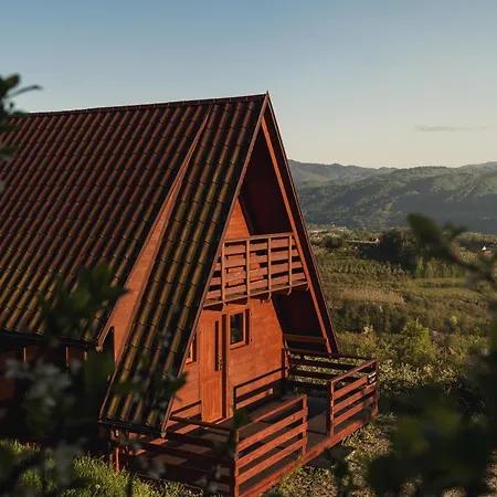 Nad Sadem Alpesi faház Łącko